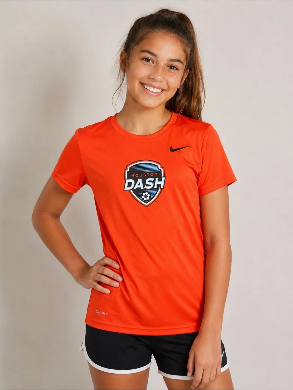 Nike Houston Dash Dri-FIT Youth Performance T-Shirt Size XL